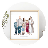 portraits with Christ * printable file