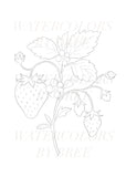 FREE Spring Printable Coloring Page